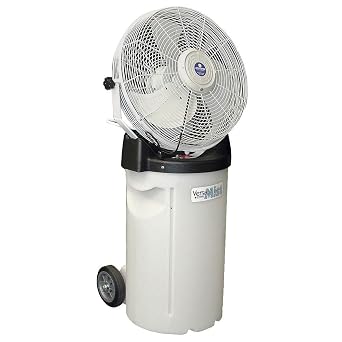 VERSA-MIST 18" Mobile Misting Air Circulator, 2000/2600/3000 cfm