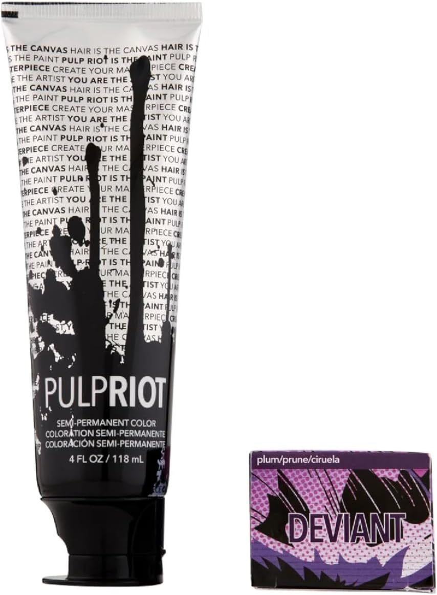 P.R. Riot Semi Permanent Deviant Hair Color 4 oz / 118 ml