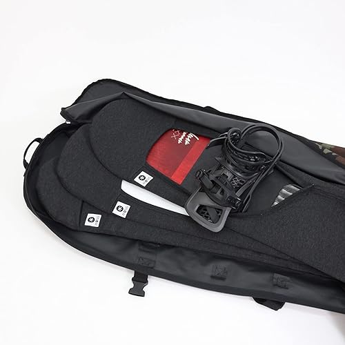 Miniatura 5 de MONS Funda de protección de snowboard suave con encuadernación abierta