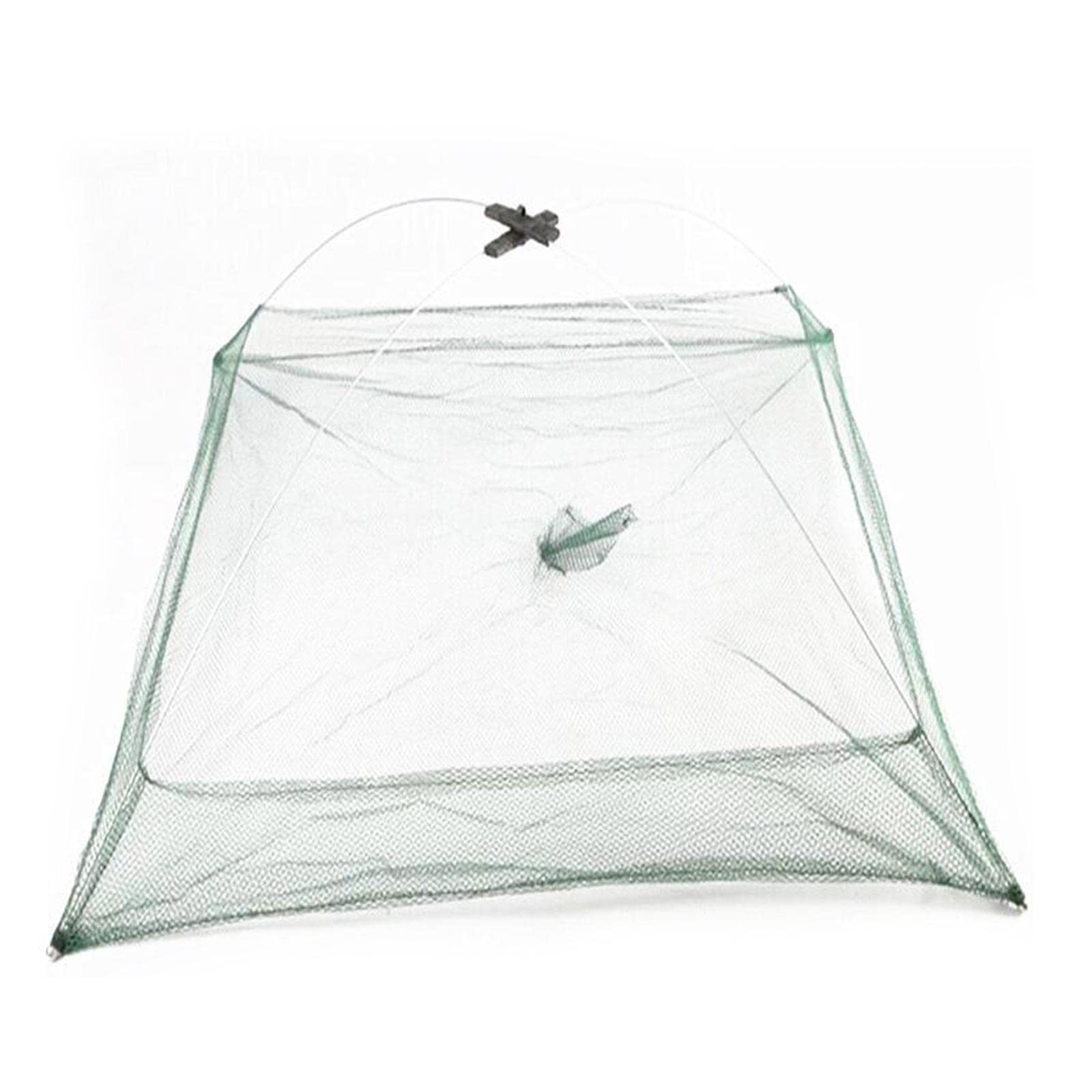 60cm Foldable Fishing Net for Small Fish, Shrimp, Minnow, Crab, Cast Mesh Bait Sports & Outdoors