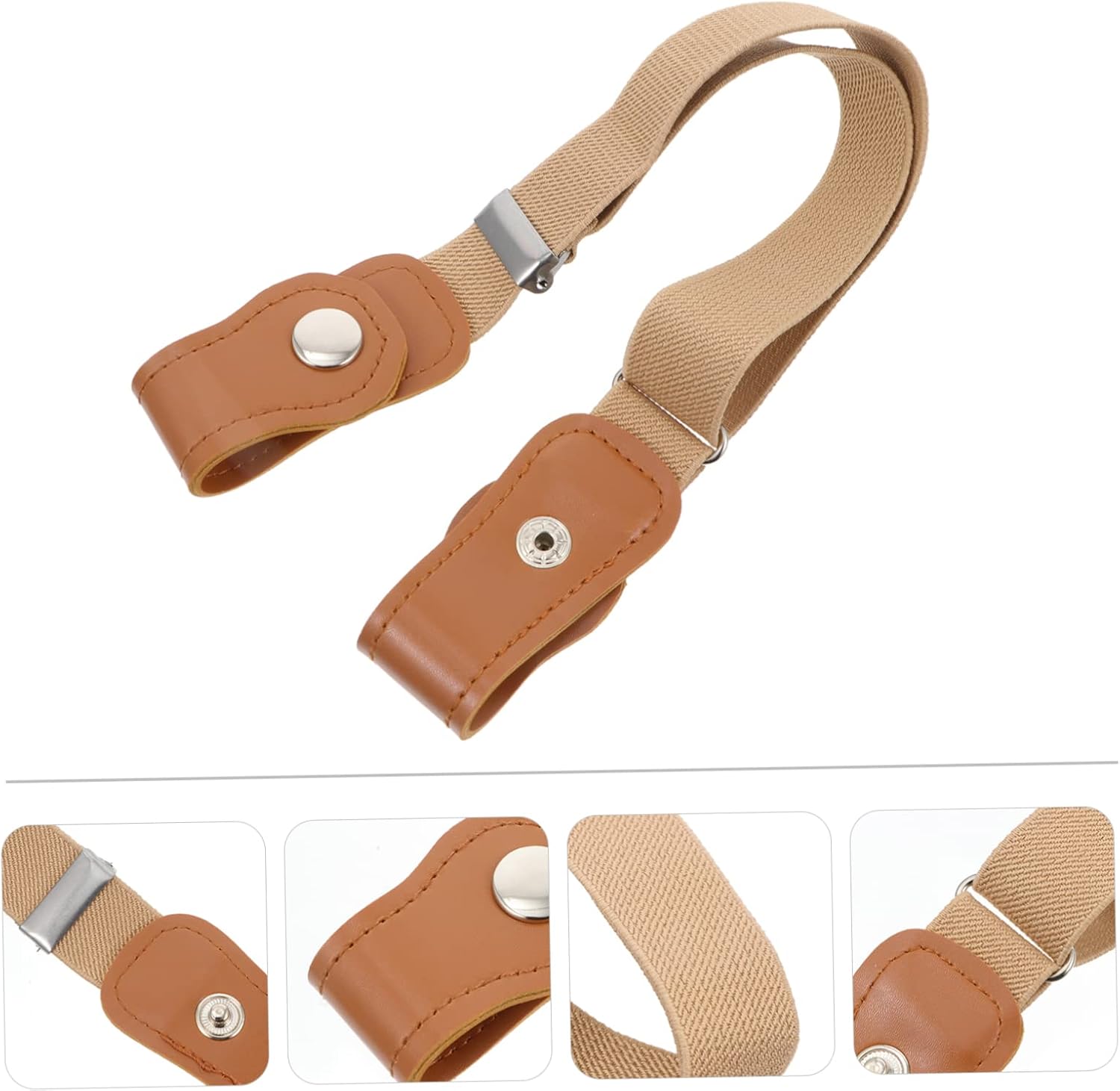 CALLARON 4pcs Stylish Boys and Girls Belts Multi-functional Boys Girls Waist Band Elastic Waist Strap