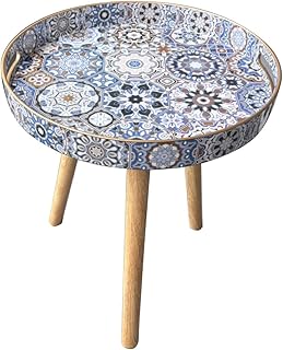Sponsored You’re seeing this ad based on the product’s relevance to your search query.Learn more about this advertisement Simmer Stone Round Marble Side Tables for Indoor Use with Removable 3 Wooden Legs, Versatile Tray Table, Perfect for Round Coffee Table, Tea and Relaxation Time (15"