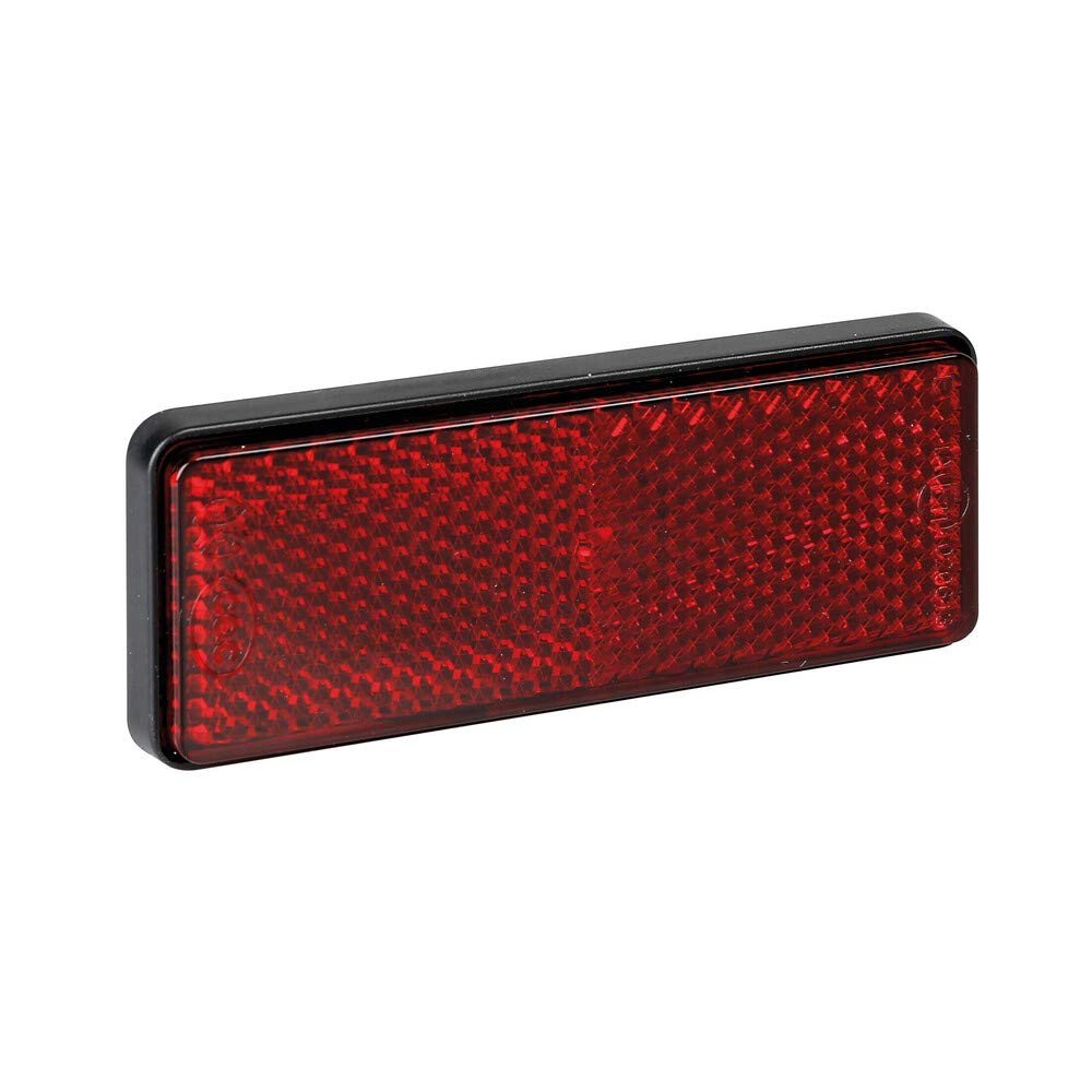 Free Shipping Rear Reflector Lampa With Screw 90X35 Mm Red For Motorcycle