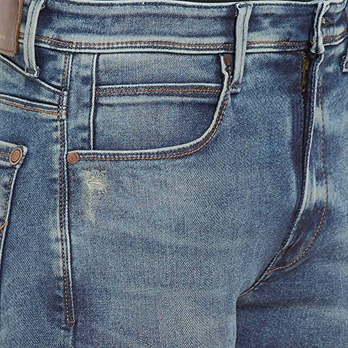 Image of Pepe Jeans Men's Vapour Slim Fit Mid Waist Lightly Washed Jeans