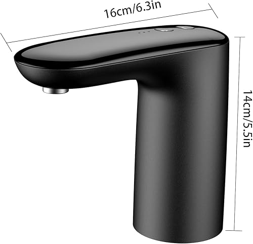 Miniatura 4 de Bomba de agua de botella de 3 a 5 galones, dispensador de agua portátil eléctrico con carga USB, bomba automática de agua potable para campamento y