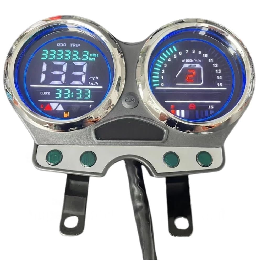 Moto velocímetro Digital para motocicleta, velocímetro LED