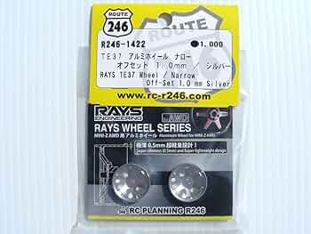 Amazon | R246-1422 ミニッツ RAYS TE37 アルミホイール ナロー