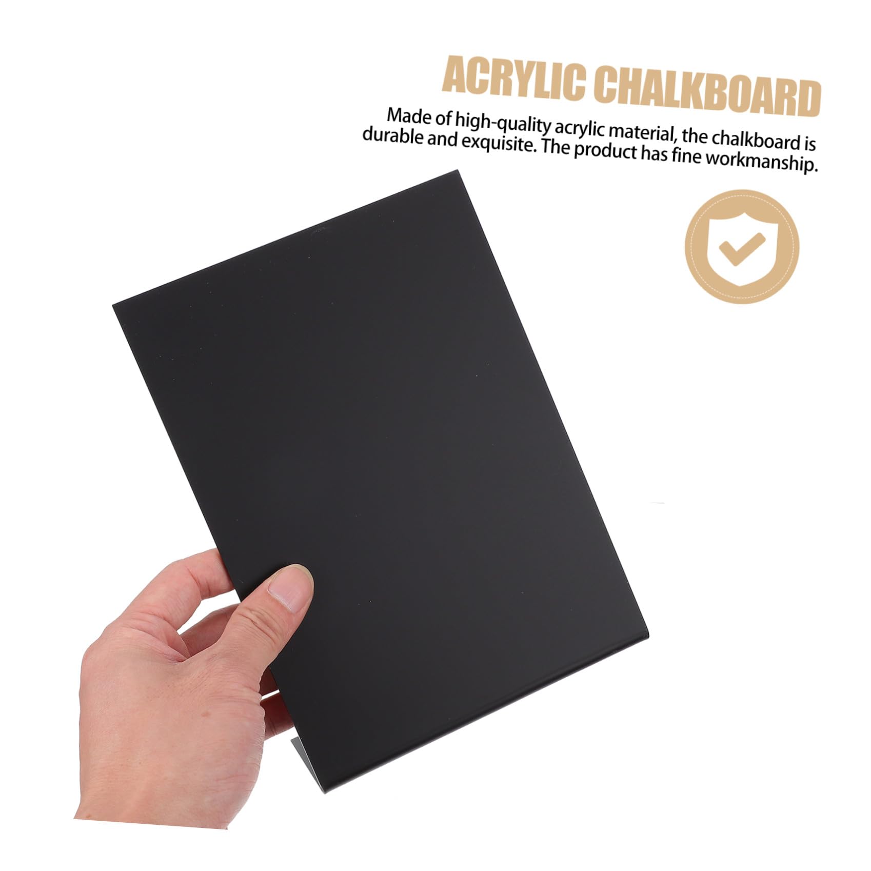 NUOBESTY 2stücke Kreative Tischtafel Kreidetafel Zur Nachrichtenübermittlung Schwarz Hochformat Für Hochzeiten Restaurants Konferenzen Und Feste