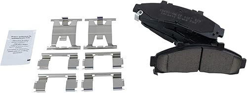 Miniatura 3 de TRQ Kit de pastillas de freno y rotor delantero trasero con productos químicos compatibles con Ford Mercury SUV