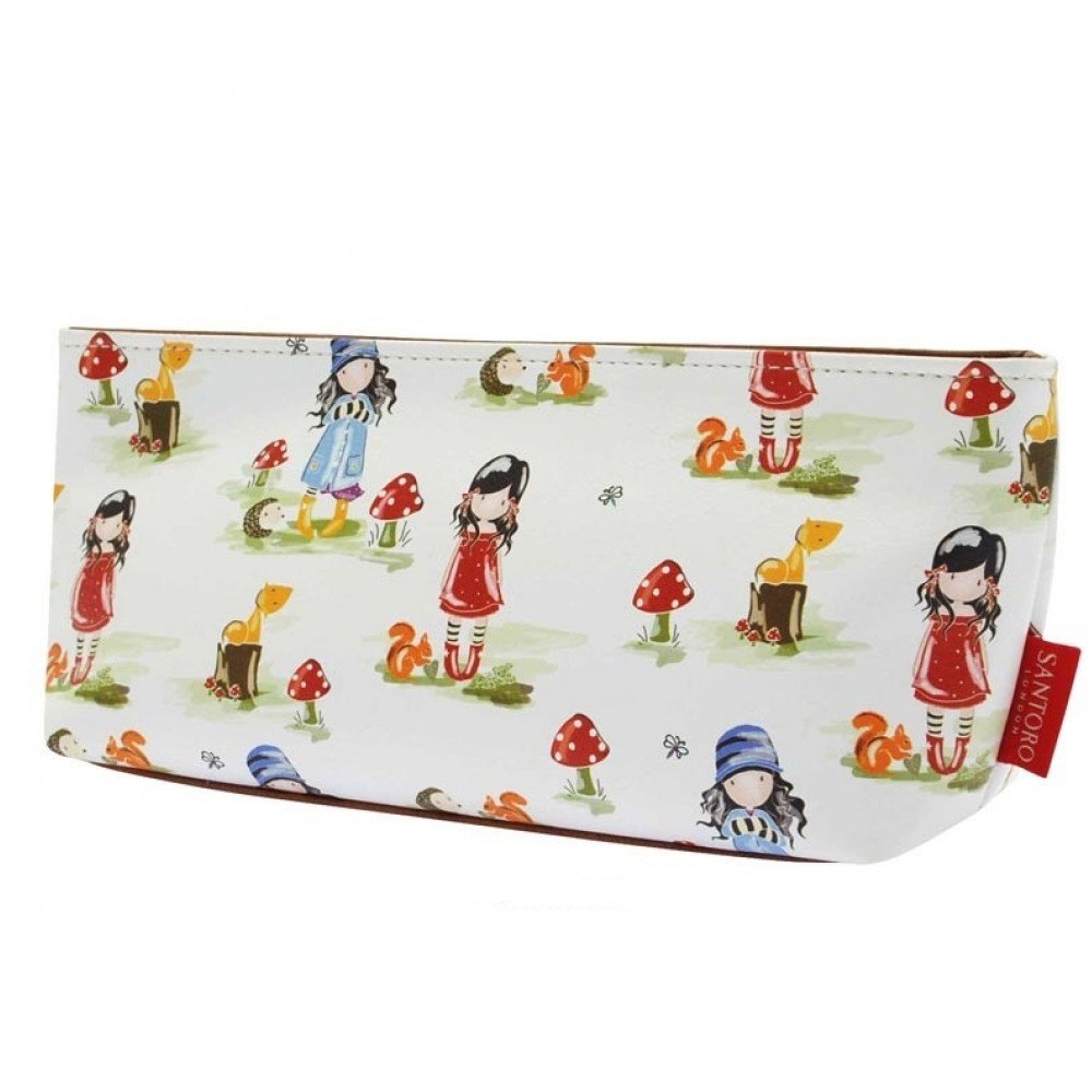 GorjussSantoro Gorjuss Accessory Case - Pastel Pattern Print Toadstools