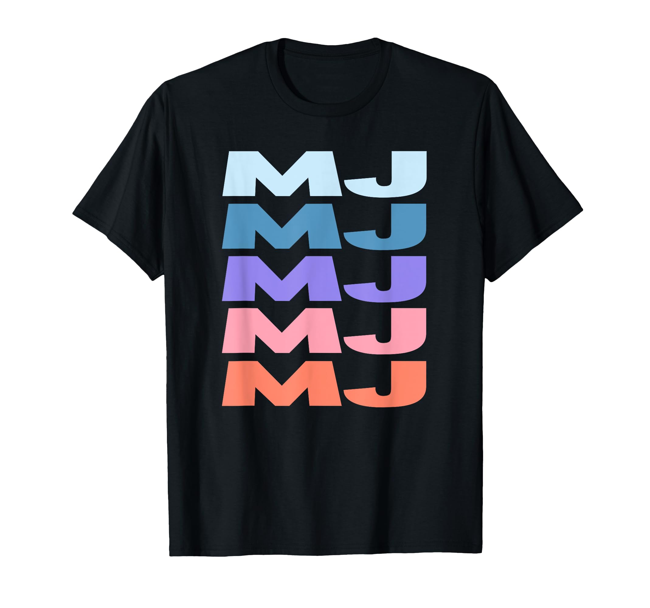 ロゴス　Tシャツ　M 音律聯覚 Amazon | Funny Modern Repeated Text Design MJ Tシャツ | T