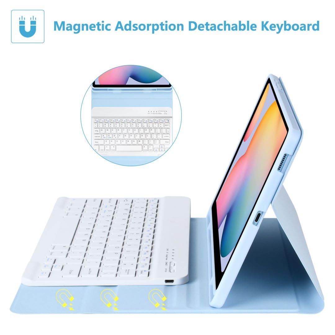 Amazon.com: Keyboard Case for Samsung Galaxy Tab S6 Lite