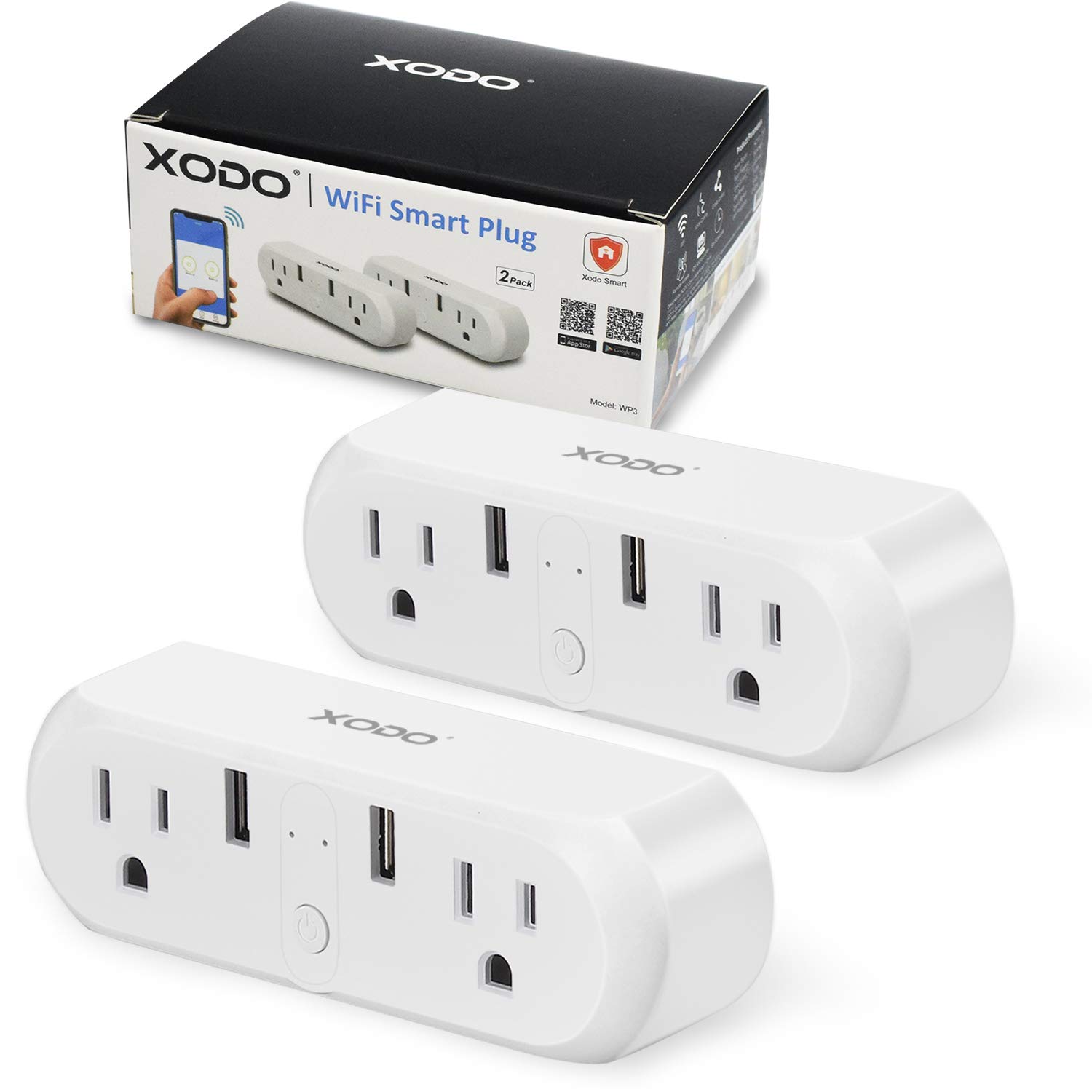 XODO WP3 Smart WiFi Plug - Wireless Remote Control by App Compatible with Alexa and Google Home Assistant — view 9