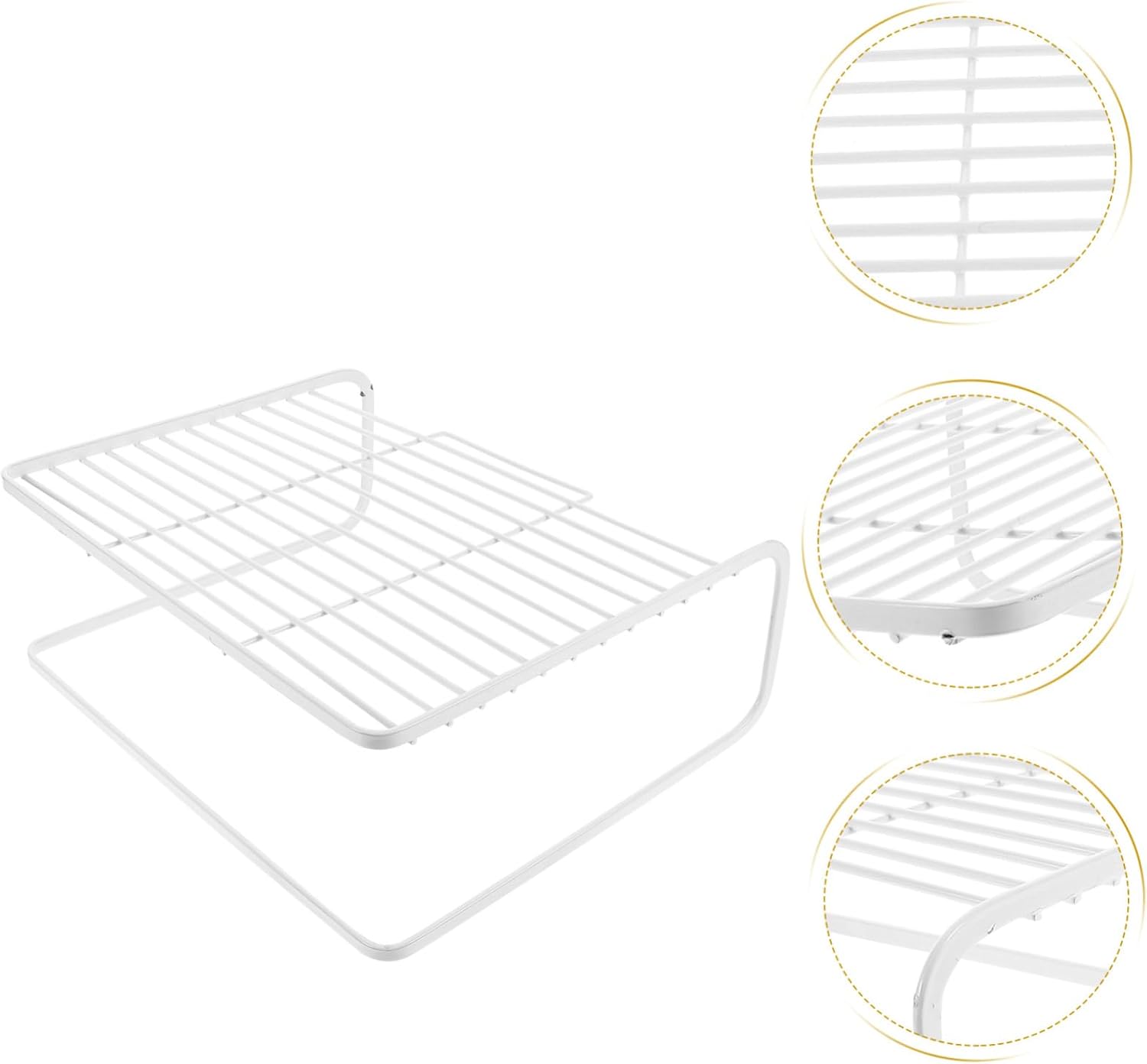 Ciieeo Tabletop Router Storage Rack Double Layer Router Holder for Desktop Use for Living Office Bathroom Organization Practical and Stylish Design