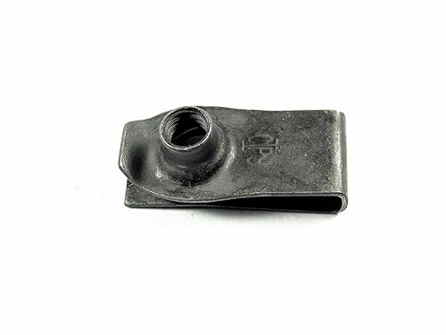 Miniatura 3 de Retro-Motive Pernos de cuerpo y clips de tuerca en U para Ford Truck- M8-0.049 x 0.984in de largo, 0.512in hexagonal (10 pernos10 clips) (19021926)