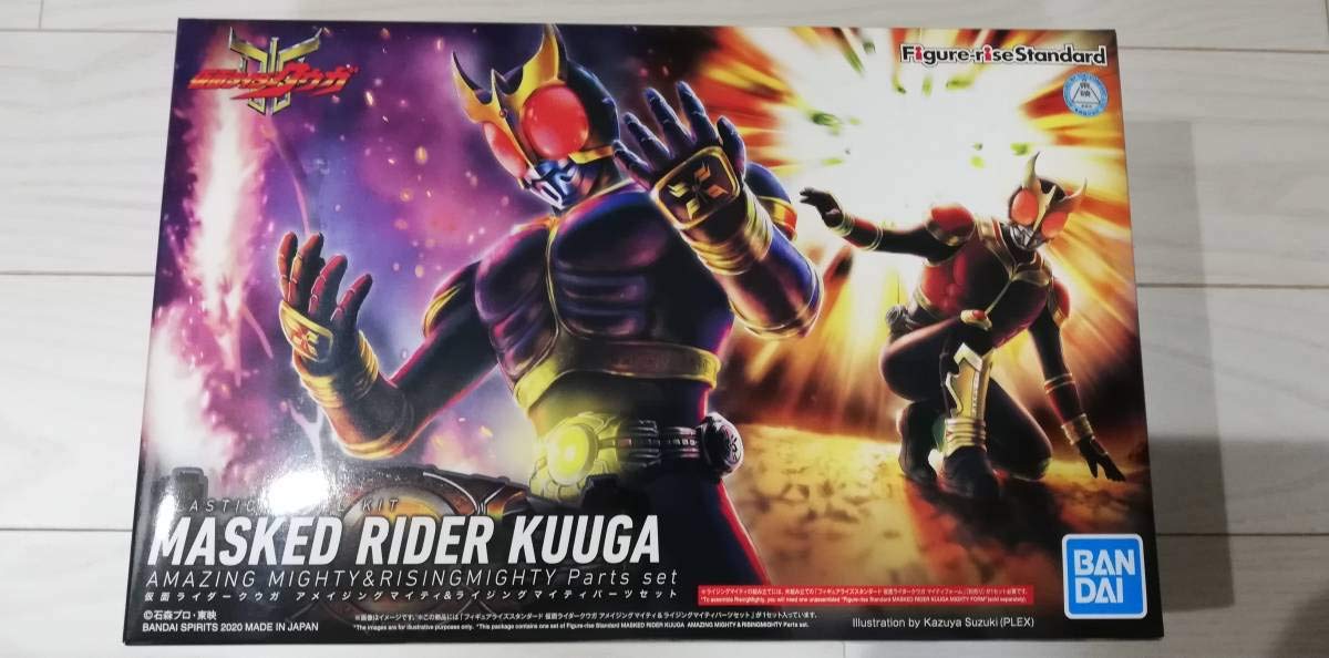 仮面ライダークウガ アメイジングマイティ＆ライジングマイティパーツセット Amazon.co.jp: Figure-rise Standard 仮面ライダークウガ アメイジング