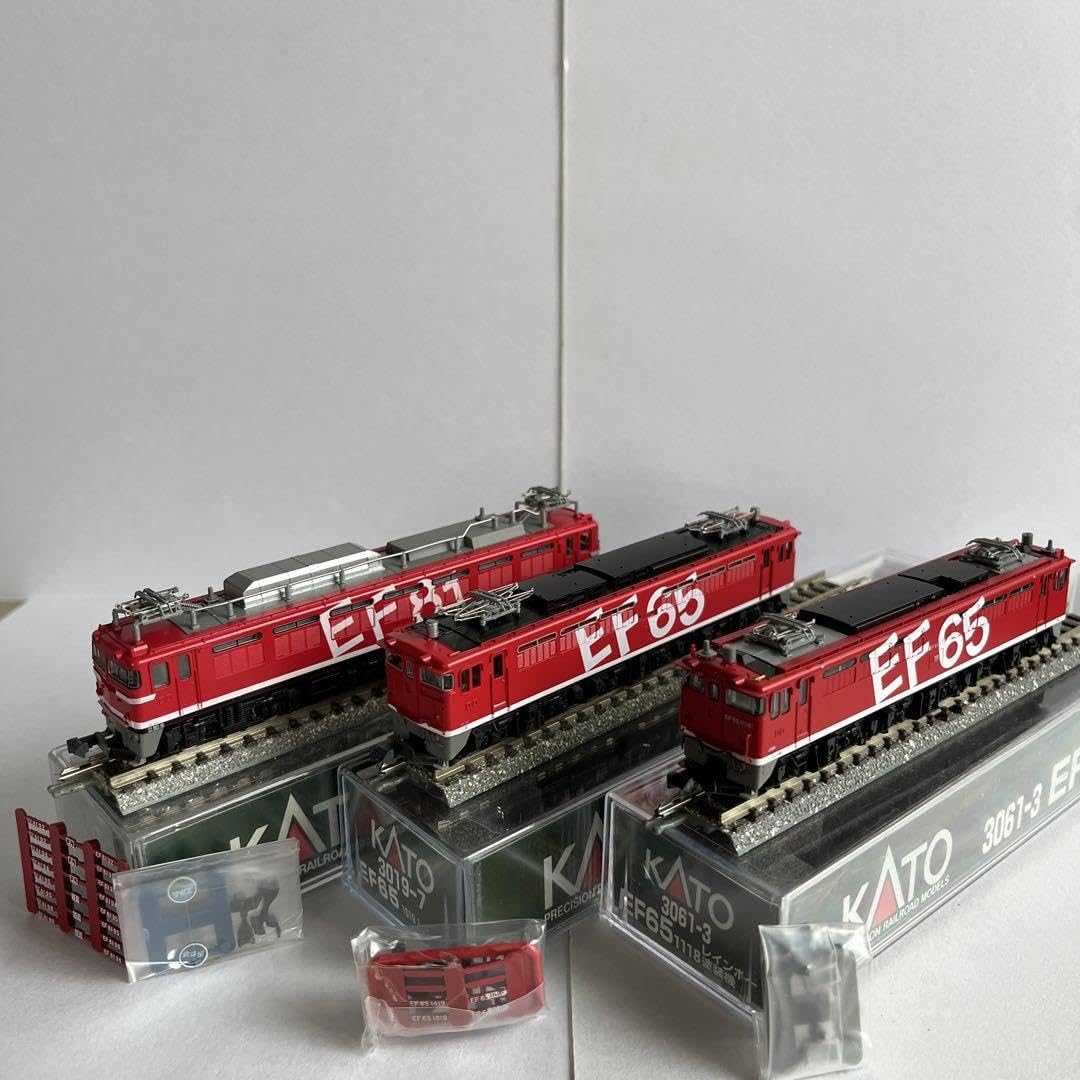 Amazon.co.jp: KATO EF65 EF81 レインボー色 3種 セット : おもちゃ