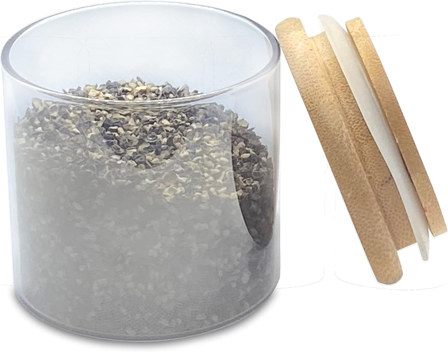 Pot Luxe Spice Jars (Crystal Clear, 12)