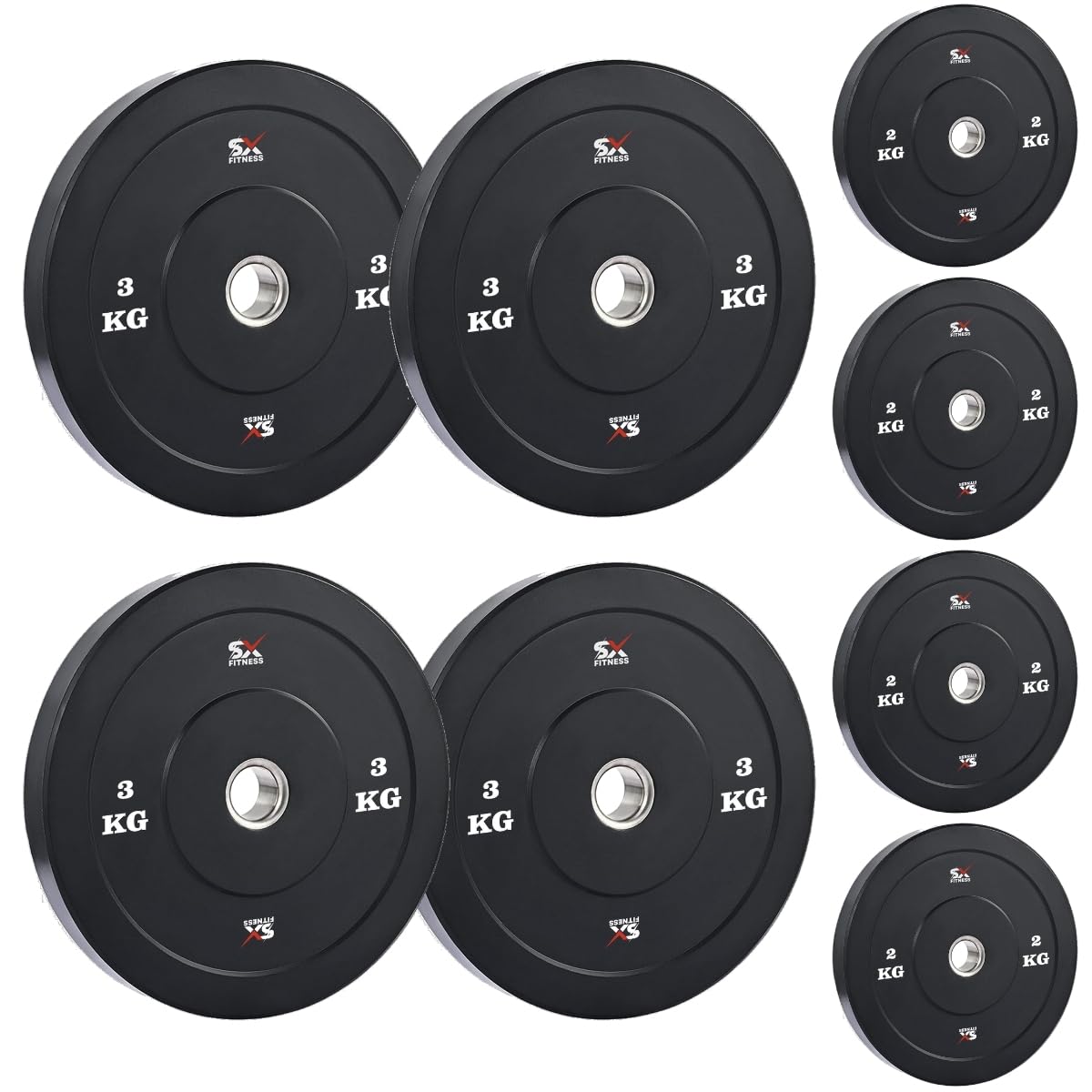 SX Fitness 14 Kg Spare Rubber Weight Plates Combo (1kg X 4 Plates, 2.5kg X 4 Plates) Rubber Weight Plates for Home Gym Exercise & Fitness (B08Q4BBP2L) Amazon Price History, Amazon Price Tracker