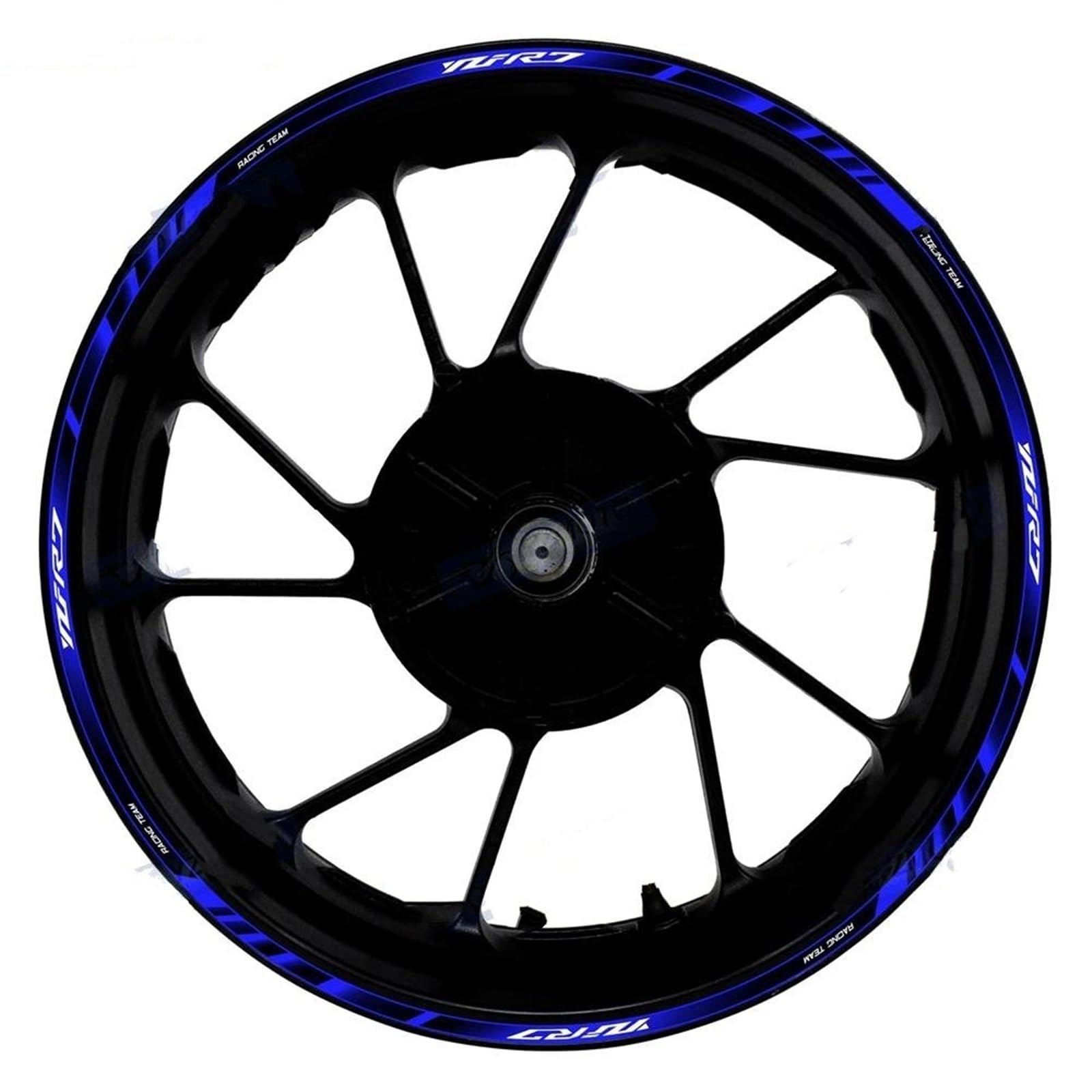 1 Set of Motorcycle for Yamaha YZF R7 YZF-R7 Accessories Wheel Stickers Stripes Reflective Rim Decorative(Color18)