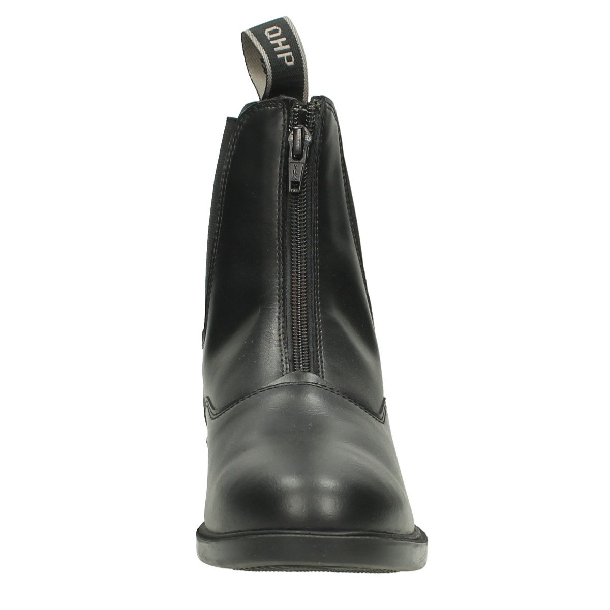 QHP Reitstiefeletten Stiefeletten Jodhpur Manilla Leder schwarz (42)