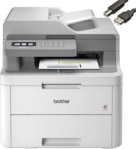 Brother MFC-L3710CW Impresora láser digital compacta a color todo en uno impresión inalámbrica escaneo de impresión fax de copia 19 ppm 250 hojas