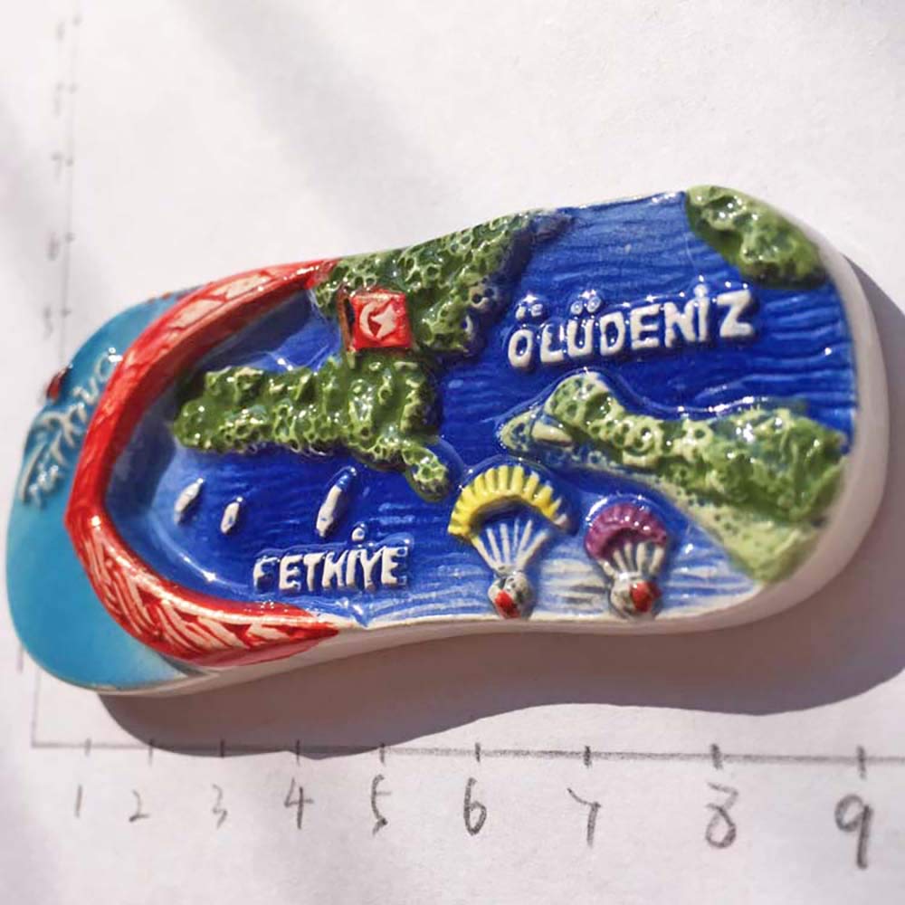 Gallipoli Turchia Gallipoli Calamita Frigorifero Magnete Decorazione Magnete Magnete Adesivo Souvenir Resina Artigianato