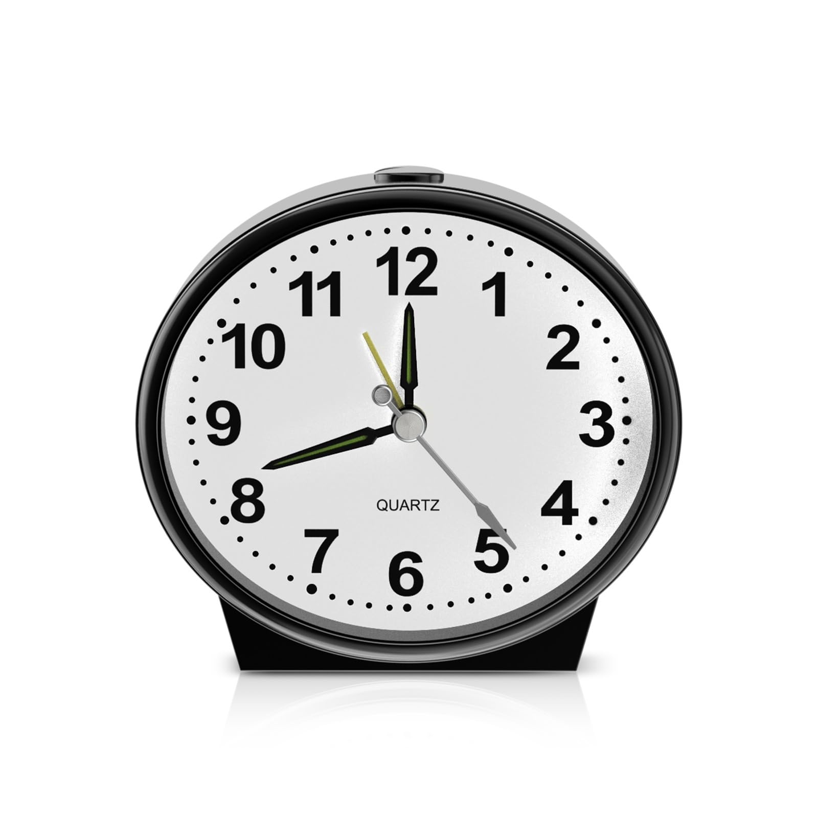 G5z9w3c7m2 One Color Loud Alarm Clocks Analog Alarm Clock Bedside Silent Travel Table Clocks With Night Light And Snooze For Heavy Sleepers