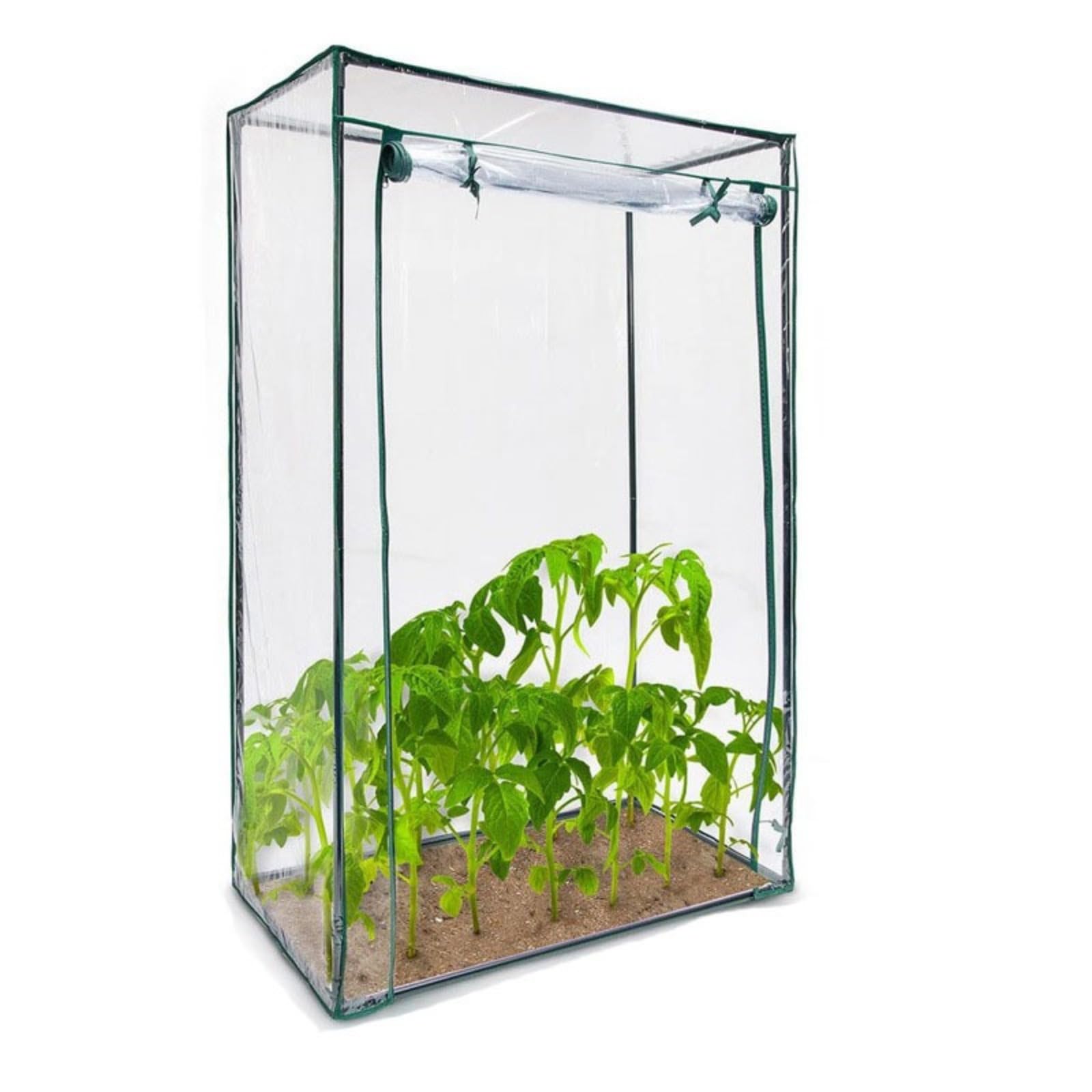 Copertura di Ricambio per Serra | Tenda Trasparente per Interni/Esterni, UV - Copertura Portatile Resistente al Freddo della pianta del Fiore della Tenda della Serra per Il Cortile del Patio