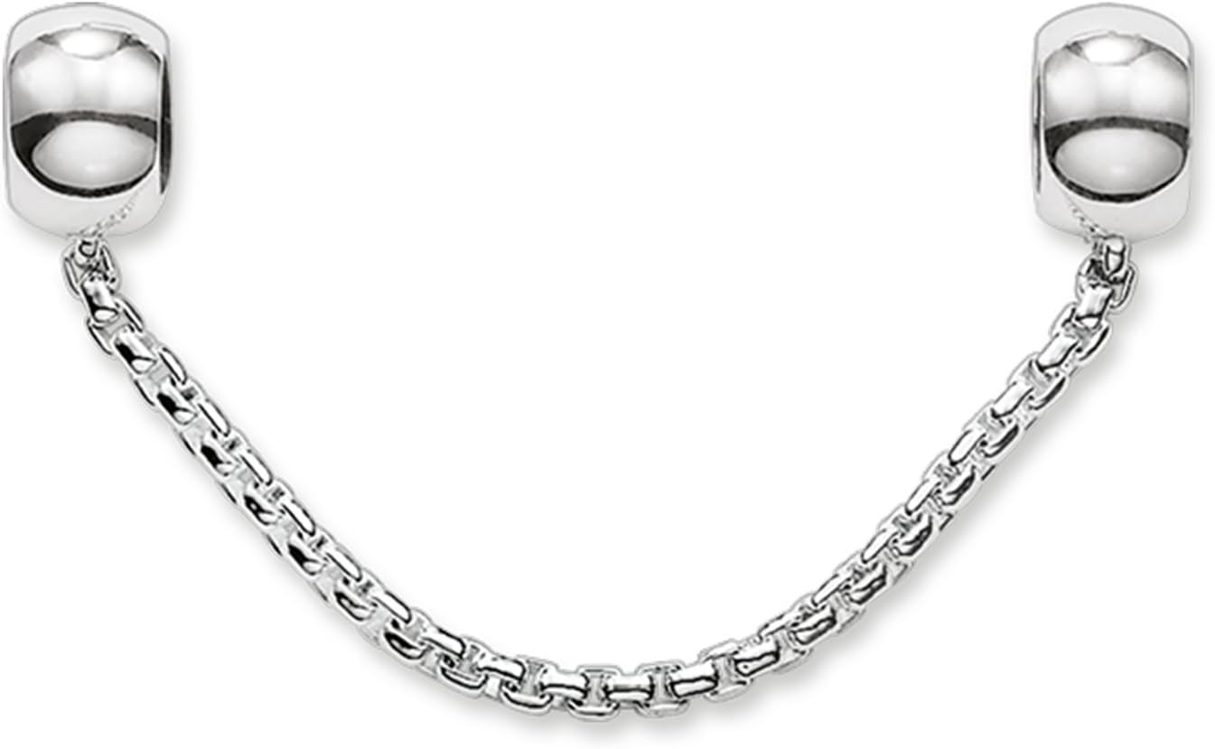 Thomas Sabo Ks0004 - 585-12 Karma Silver Stopper Beads Safety Chain