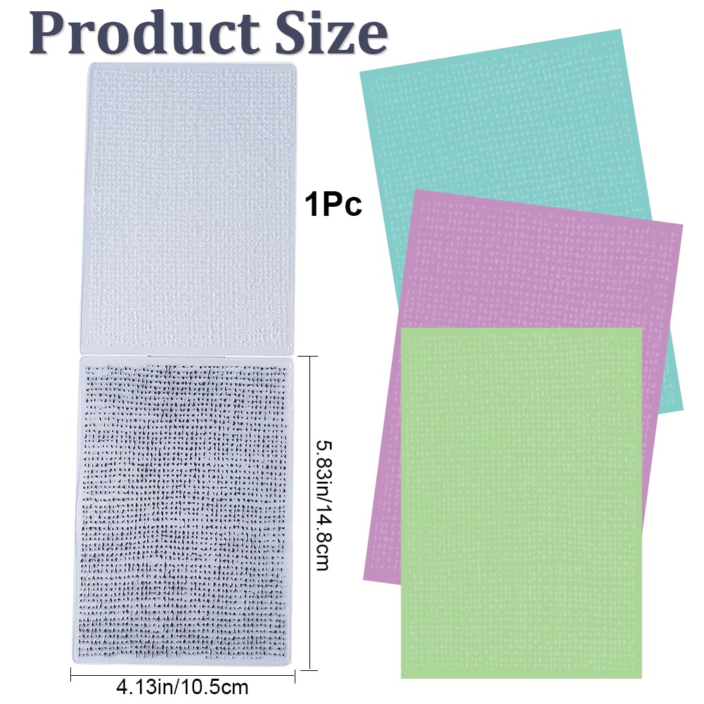 CRASPIRE Spot Embossing Folder Plastic Background Vintage Stain Dots Pattern Template Stencils for Card Making Tool DIY Handmade Scrapbooking Paper Craft Album Stamps