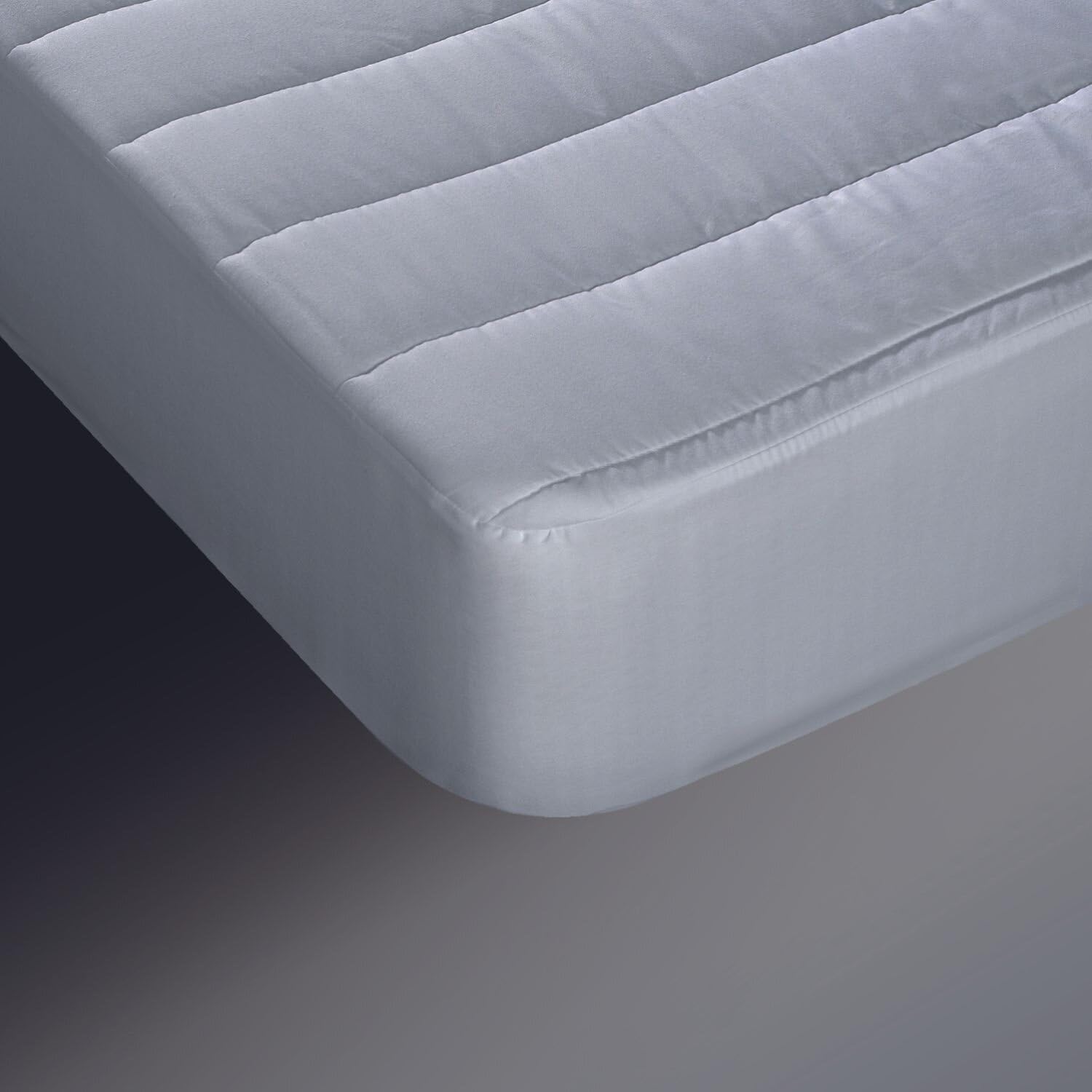 Burrito Blanco | Protector Colchón | Cama de 105cm. (+Medidas Disponibles) | 100% Algodón | Diseño 010 | Color Blanco (105x190/200cm.)