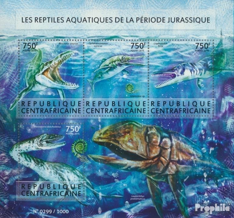 AFRIQUE CENTRALE RÉPUBLIQUE 5575-5578 Feuille Miniature (complète. édition) Neuf EUR 1,79 - FR