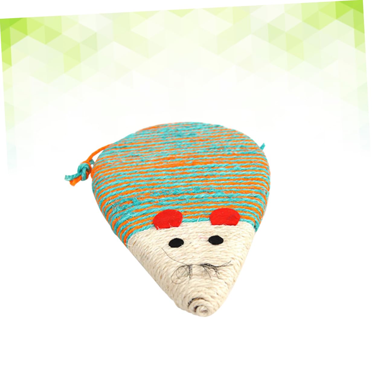 GRIRIW Funny Imitation Mouse Scratch Board Cat Scratching Post Sisal Pet Toy for Cats Random Style