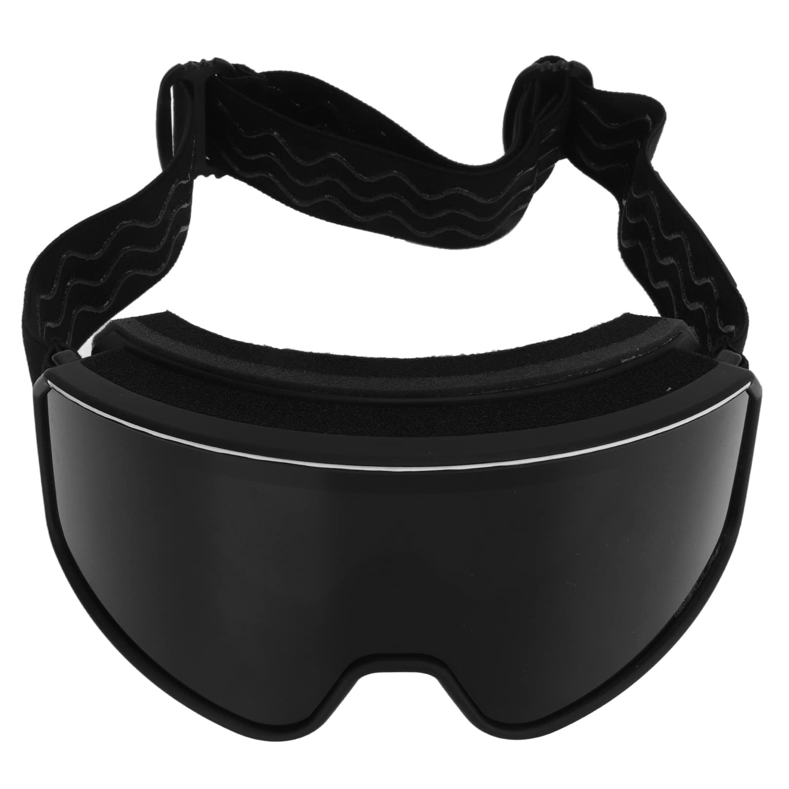 POENVFPO Occhiali da sci, lenti in PC a doppio strato con protezione anti-appannamento occhiali da neve con design OTG per uomo donna bambini adulti sci snowboard