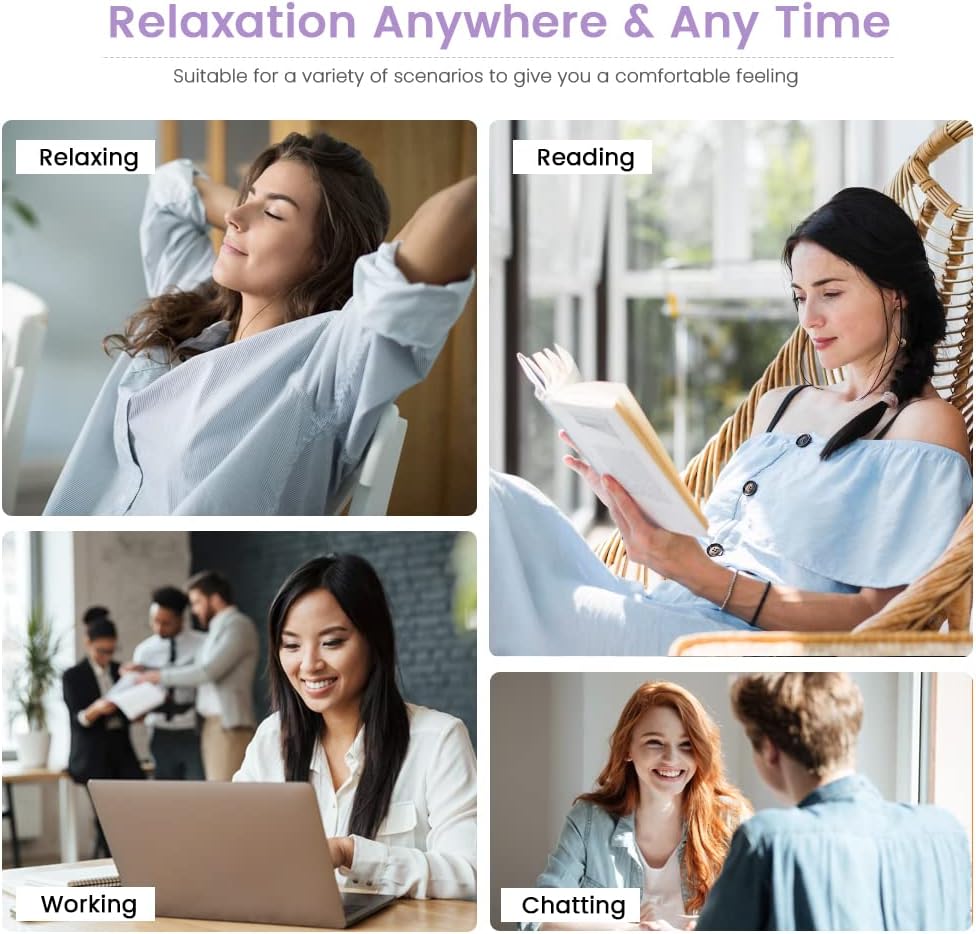 Heating Pad Microwavable with Washable Cover, 8 x 12 Multipurpose Microwave Heating Pad for Neck and Shoulders, Moist Heat Bean Bag Warm Compress for Knee, Muscles, Joints, Wrist, Abdomen (Purple) - Image 6