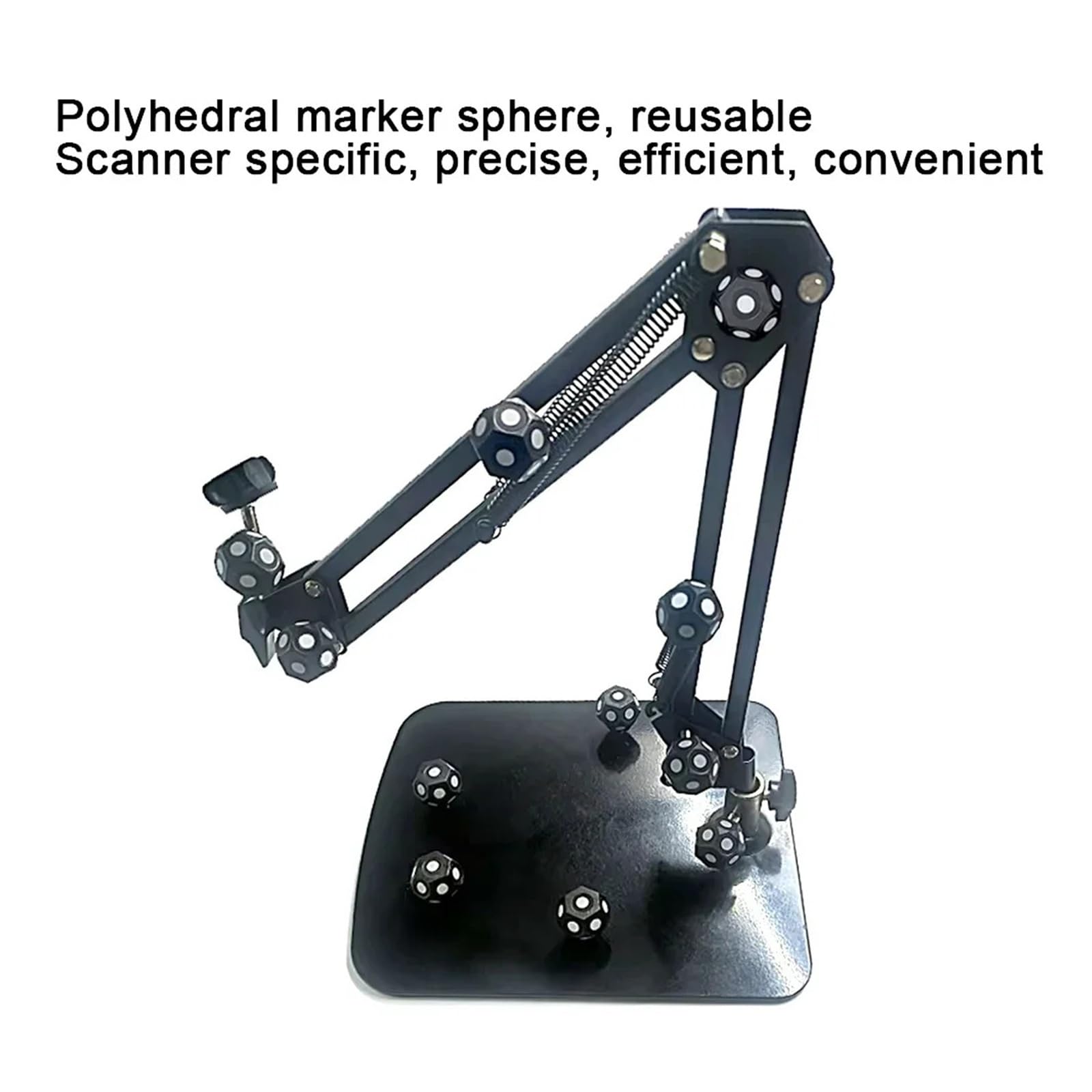 Punti di marcatura magnetici for scanner 3D da 10 pezzi Sfera di tracciamento con indicatore di punti multi-angolo ad alta riflessione Migliora la precisione(3/6mm)