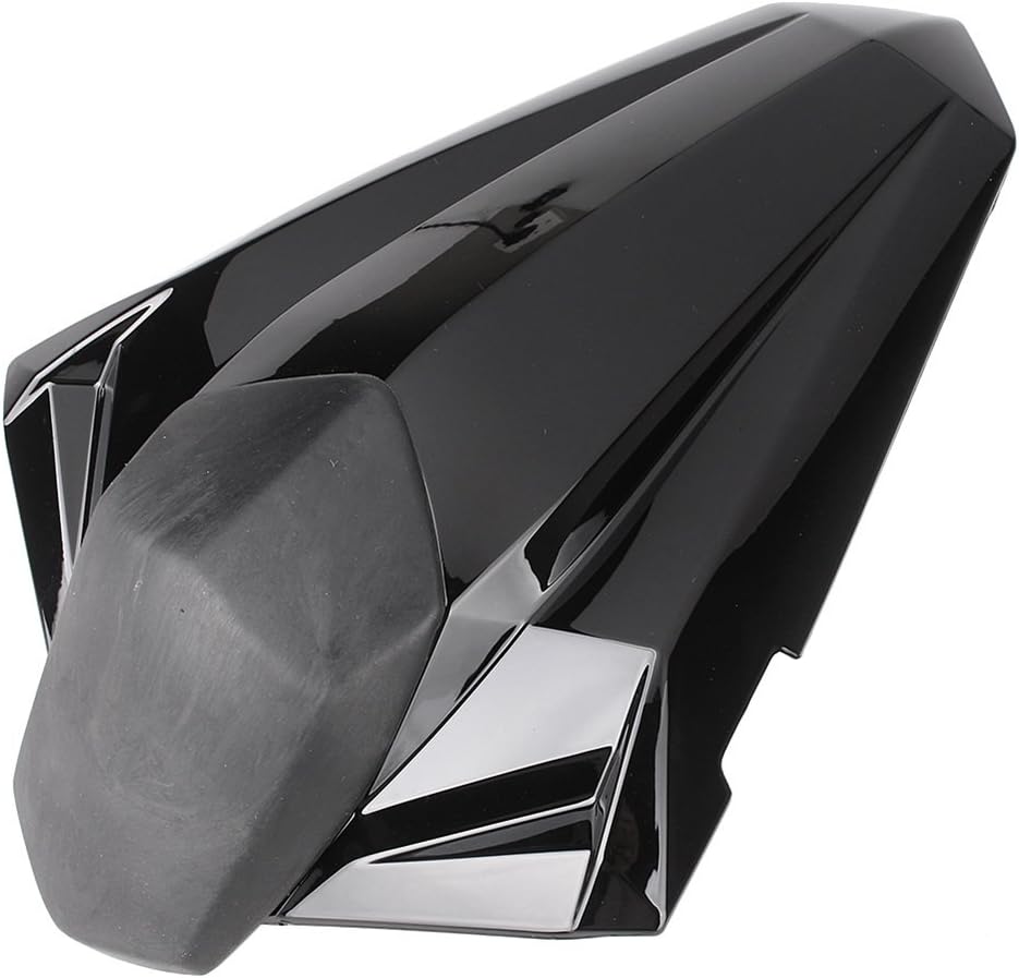 Chcury1 1 x Rear Pillion Seat Cowl Fairing Cover Seat Cowl Cover for Kawasaki EX300R 13-15 / Z250 13-16 Black