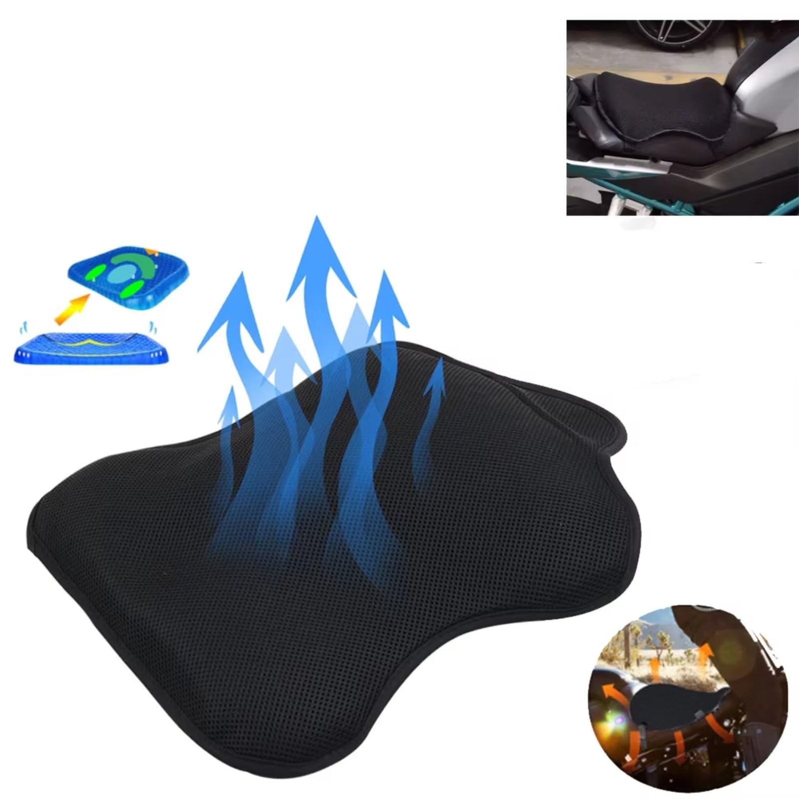 Fodera Per Cuscino Del Sedile In Gel Per Moto Per K1600GT K1600GTL K1600B K1600 B GT GTL Per R1200RT