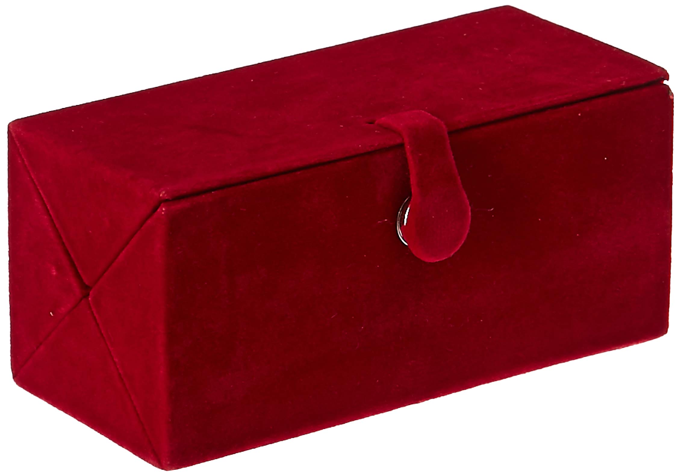 Kuber Industries Wooden Earing Organiser, Maroon, Standard (KI0082271)