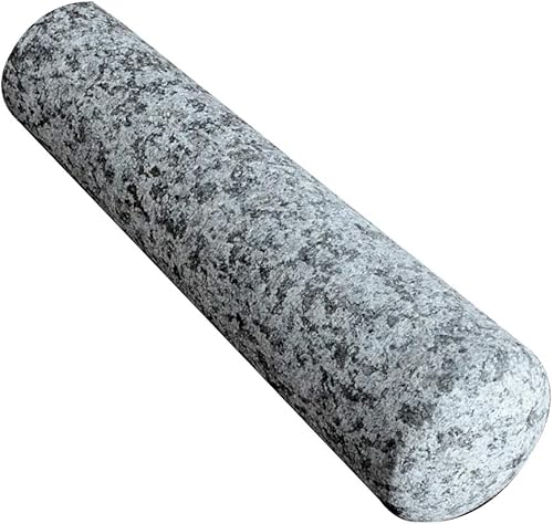 Maja de granito solo reemplazo, mano de mortero de piedra pesada sin pulir para juego de mortero y mortero, molinillo de especias grande de 6.5