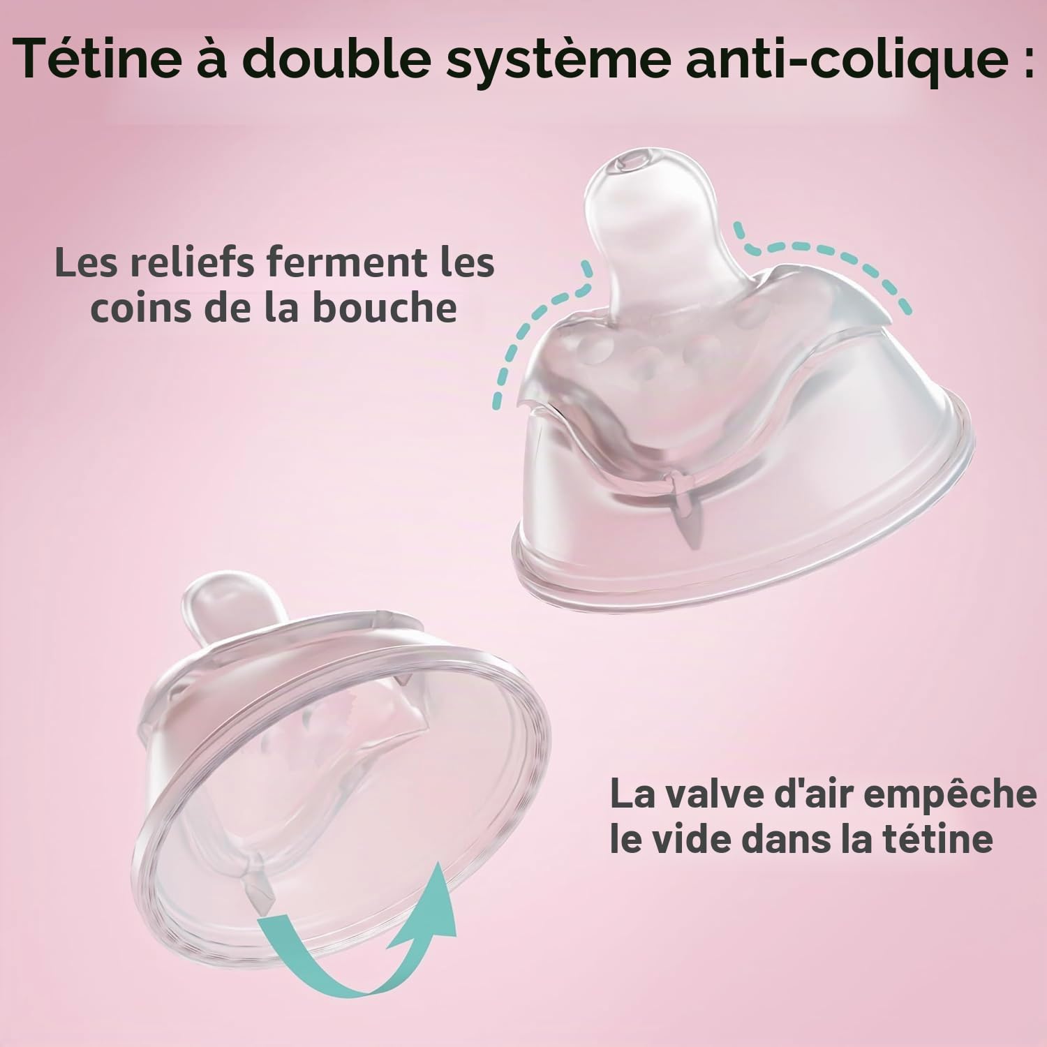Batman DC Comics - Herobility Double Anti-Colic Baby Bottles – 12 fl oz/340ml – 3-pack