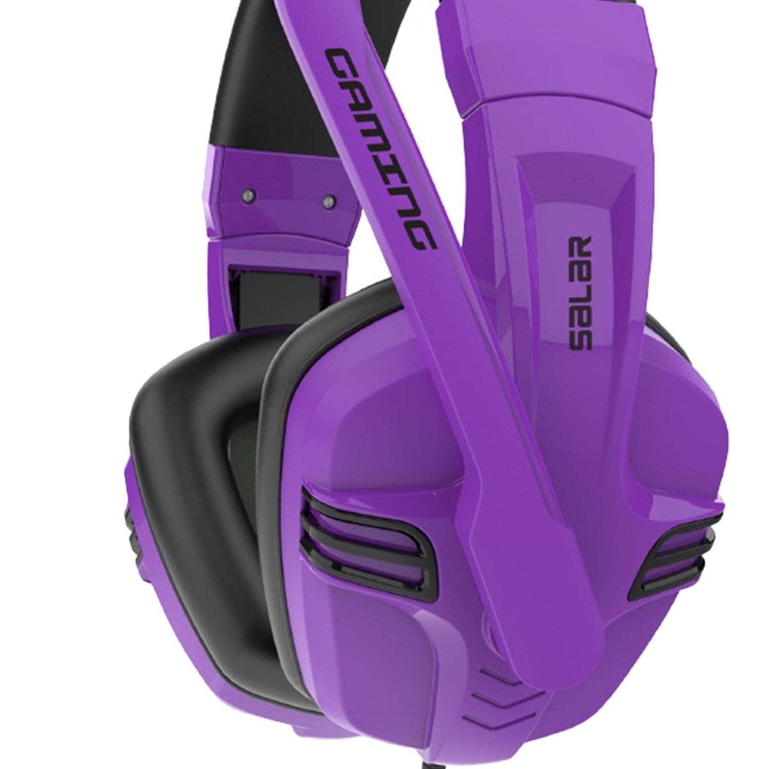 SAI INDER KALA Lifestyle 3.5mm Stereo Gaming Headset Wired Headphone with Mic Noise Cancelling Purple SAI INDER KALA Lifestyle 3.5mm Stereo Gaming Headset Wired Headphone with Mic Noise Cancelling Purple