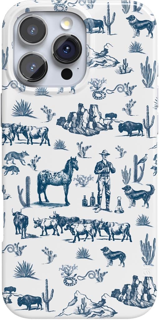 Casely iPhone 16 Pro Max Case | Wild West Adventure | Desert | Compatible with MagSafe | Classic Ultra Slim Design