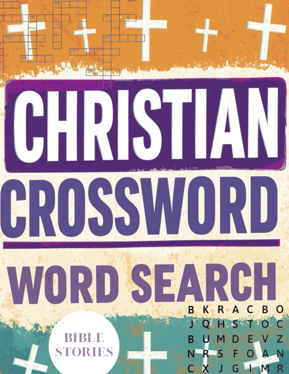 Christian Bible Stories Crossword Puzzle & Word Search: Bible Stories activities