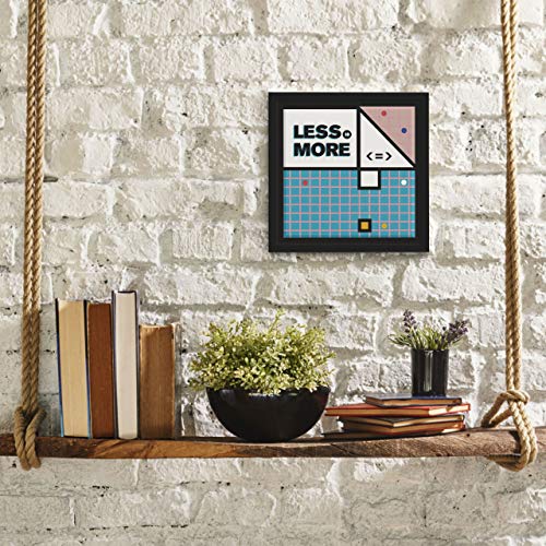 Architect Gifts | Unique 7X7 Tile Artwork | Architecture Themed Art Print | Future Architects Gift Ideas | Framed Architectural Decor | Ideal For Student Or Graduate | Fun Present For Home Or Office #TOP6