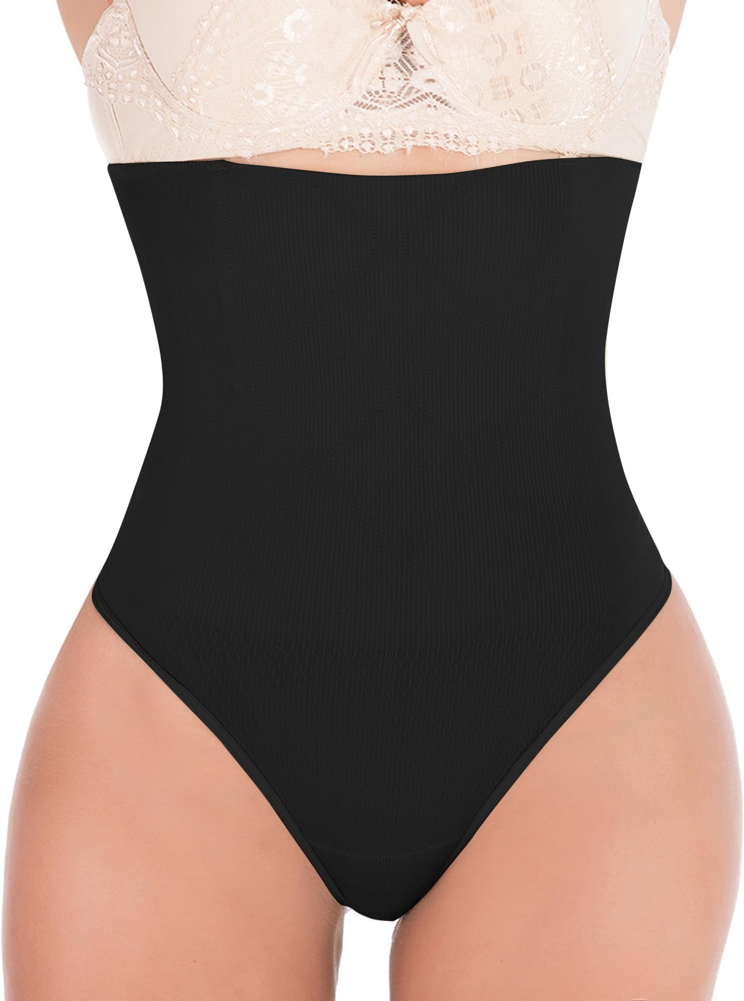 Women Tummy Control Shapewear High Waist Body Shaper Knickers Thong