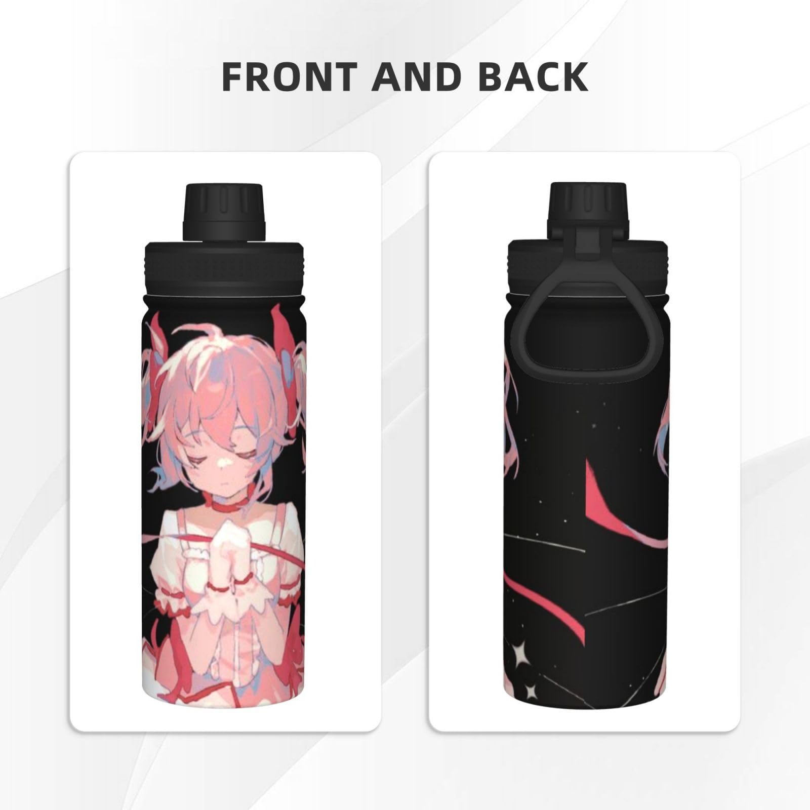 Amazon | 魔法少女まどか☆マギカ (12) 魔法瓶 水筒 スポーツボトル