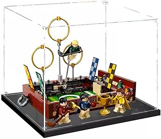 Acrylic Display Case for Lego Harry Potter Quidditch Trunk 76416 - Showcase,Protect & Decorate Your Model with Dustproof Storage (2mm Transparent)