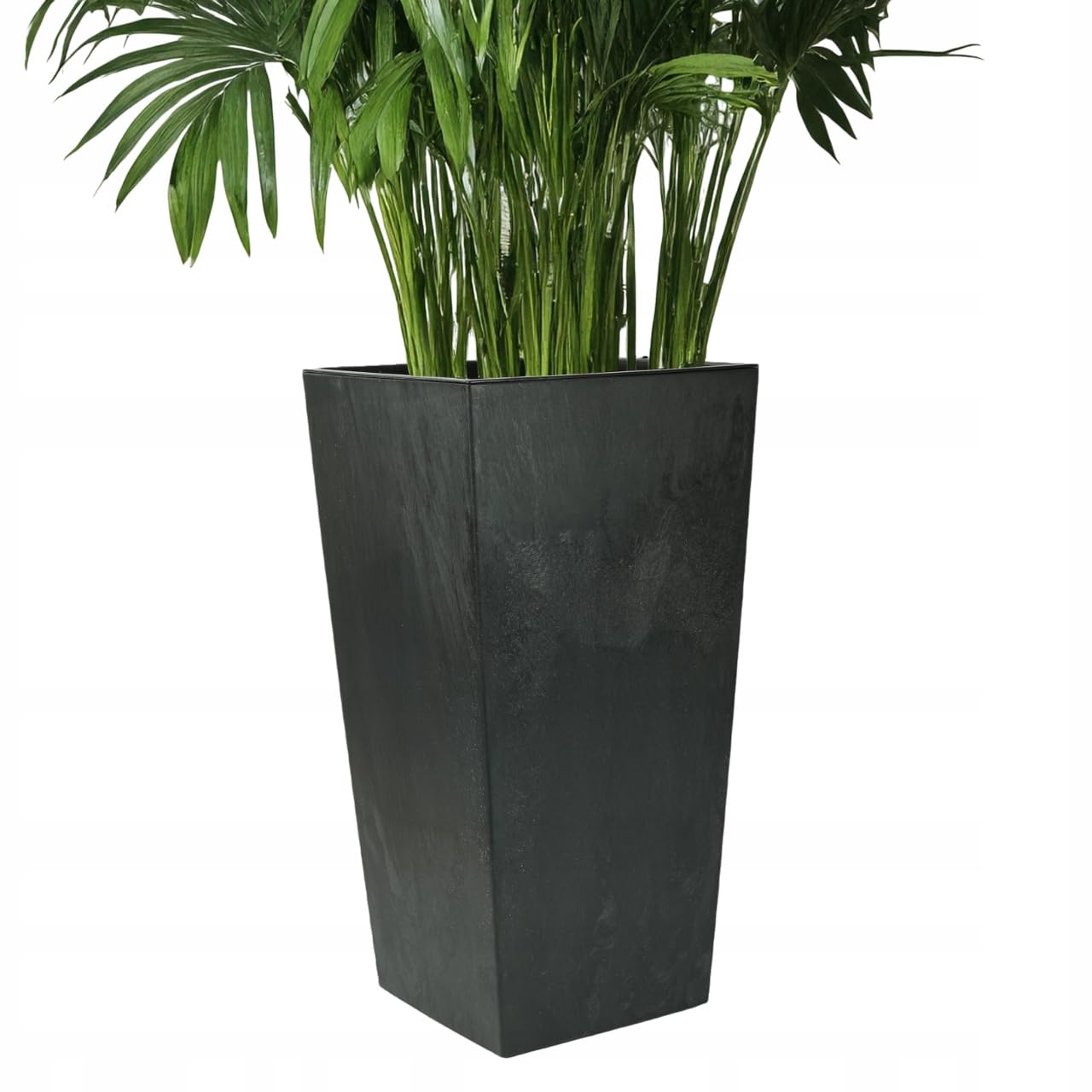 Vaso per Piante con Inserto, Fioriera Moderna in Plastica Riciclata